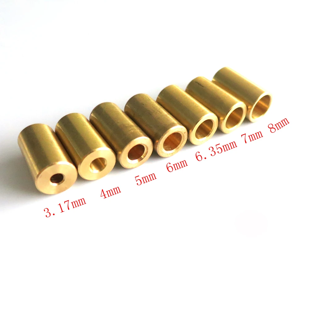 1pc 6mm Brass Drill Chuck Sleeve Connector Rod Copper Connecting Sleeve Electric Drill Connecting Sleeve for B10