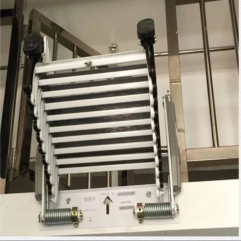 Vendas diretas da fábrica ajustável altura dobrável escada de alta qualidade leve titânio liga magnésio extensão escadas