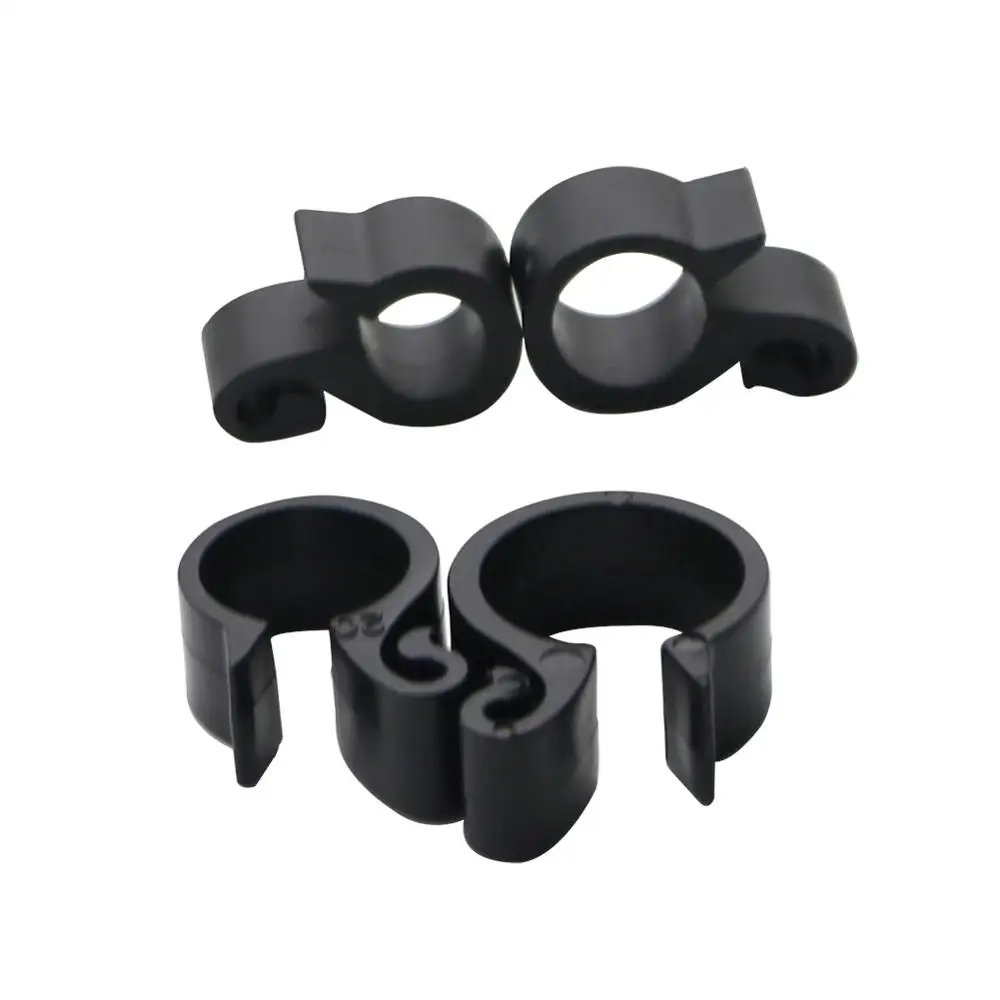 10Pcs Garden Pipe Connection Fastening Clips DN12 DN16 DN20 DN25 Pipe Plastic Fastener Buckles Irrigation Hose Tightening Tool