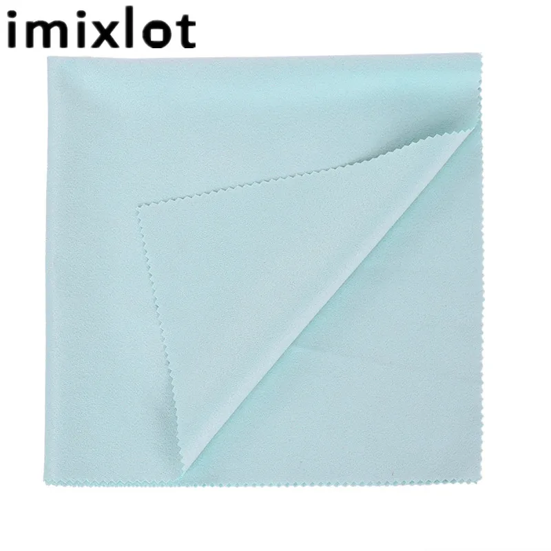 Imixlot 1PC 40x40cm High Quality Chamois Eyeglasses Cleaning Cloth for Unisex Simple Fashion Eyewear Accessories Glasses Wipes