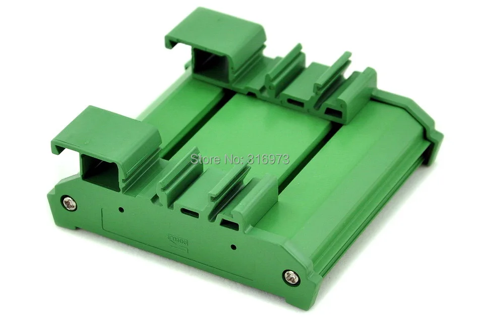 DIN Rail Mounting Carrier, for 72mm x 100mm PCB, Housing, Bracket.