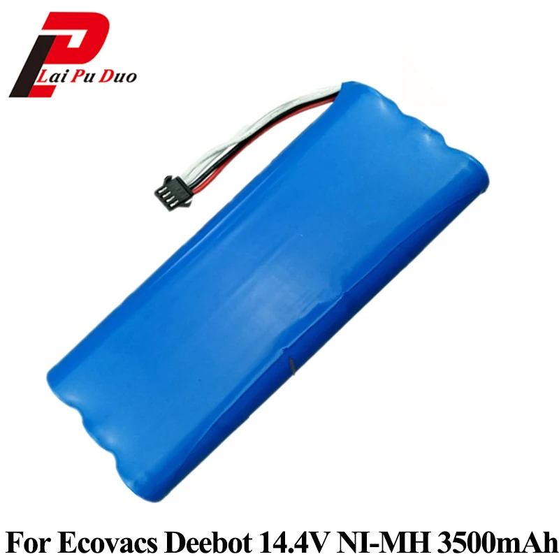 

14.4V 3.5Ah Vacuum Cleaner Battery Rechargeable Battery for Ecovacs Deebot D523 D540 Deebot D550 D560 D570 D580 LP43SC1800P12