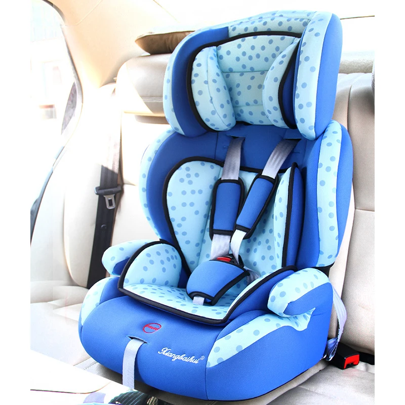 

Dropshipping Child Car Safety Seat Portable ISOFIX Hard Interface Five Point Harness 0-12 Y 3C Certification Toddler Car Seats