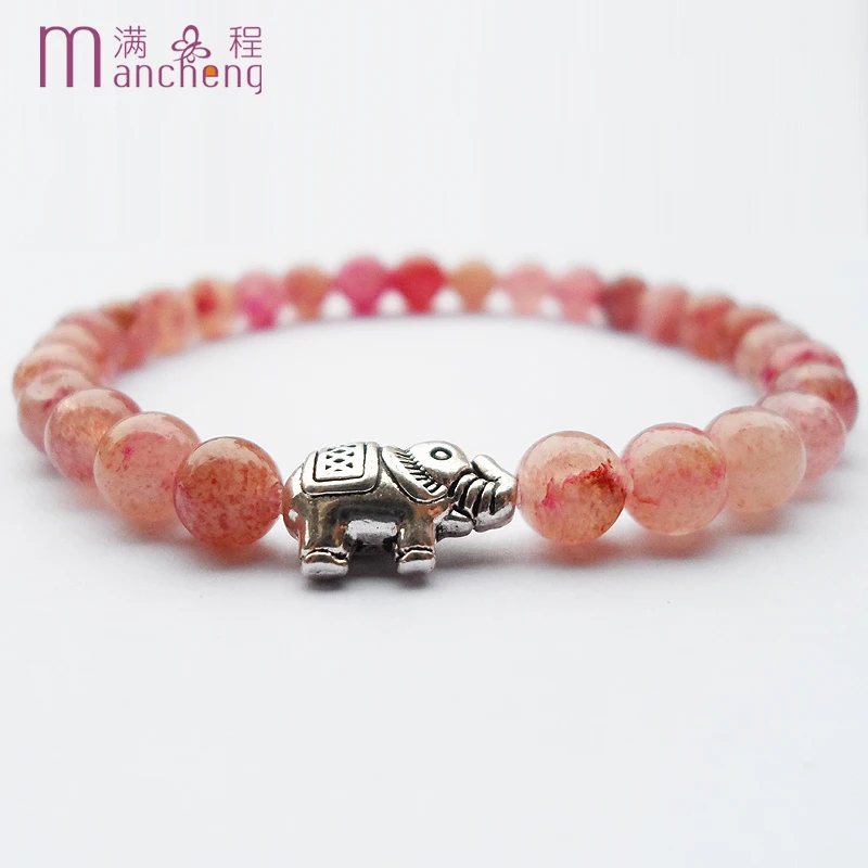  Girl Natural 6MM 5A Pink Lepidolite Bracelet For Women Drunk Elephant Charm Beads Strand Bangle парные браслеты Jewelry