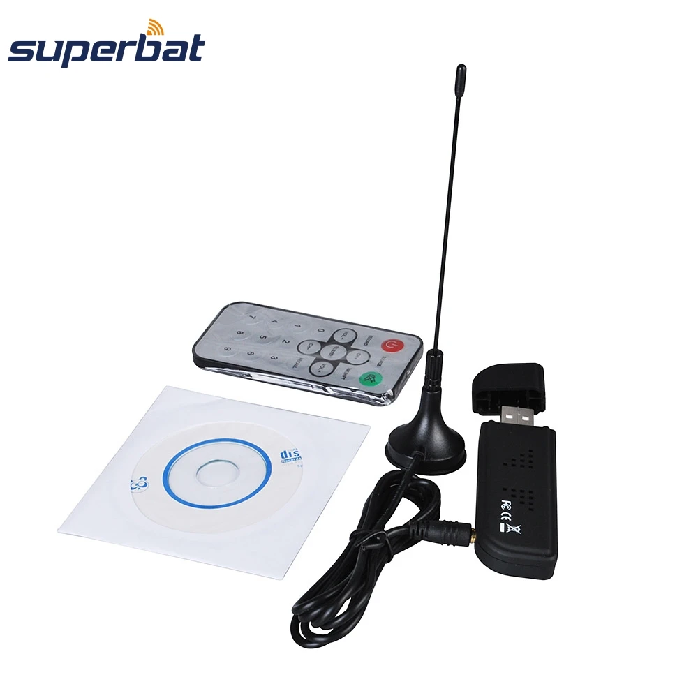 

Superbat FM + DAB USB DVB-T USB-карта RTL2832U + R820T Беспроводная Антенна MCX Штекерный разъем 120 см кабель 90x28x15