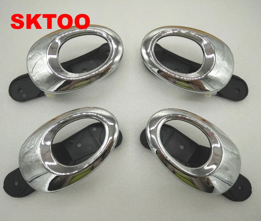 

SKTOO 4 шт. для Lifan 330 дверная ручка внутренняя дверная ручка Гальваническая дверная ручка