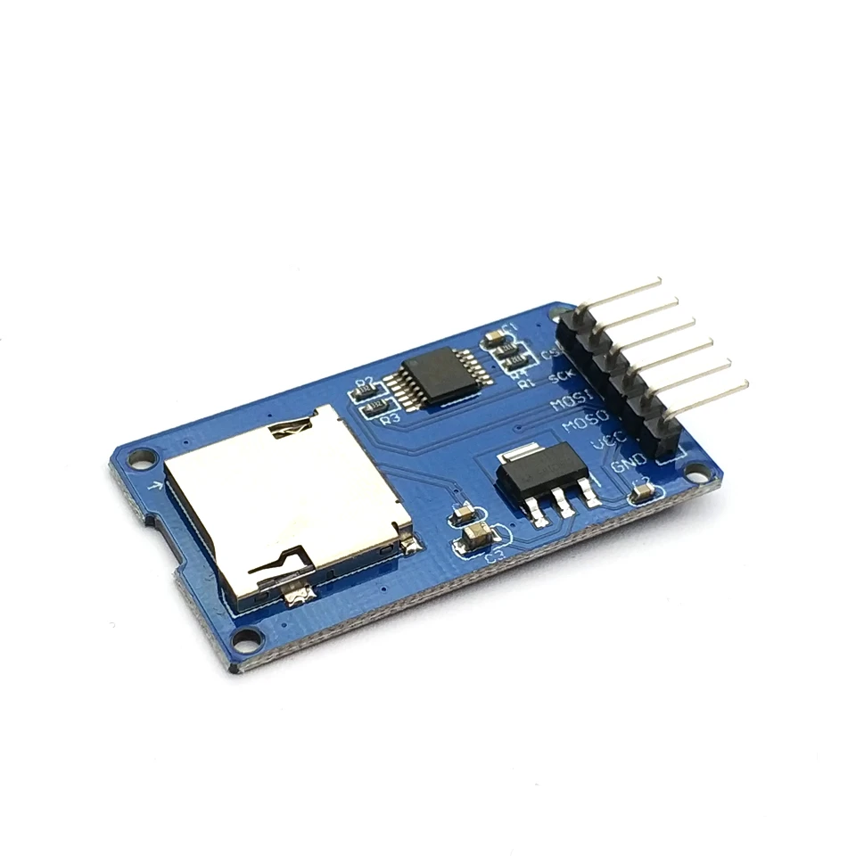 Микро SD карта и SDHC (высокоскоростная карта) Мини TF кардридер модуль адаптер SPI интерфейсы с чипом преобразователя уровня для uno