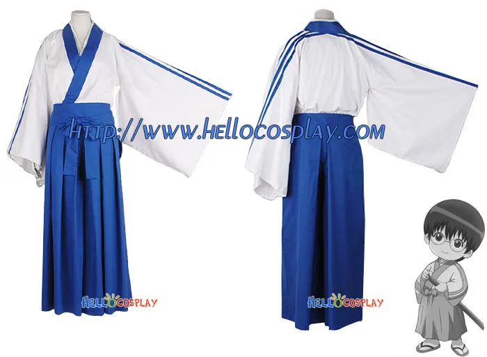 Silver Soul Cosplay Shinpachi Shimura Costume H008