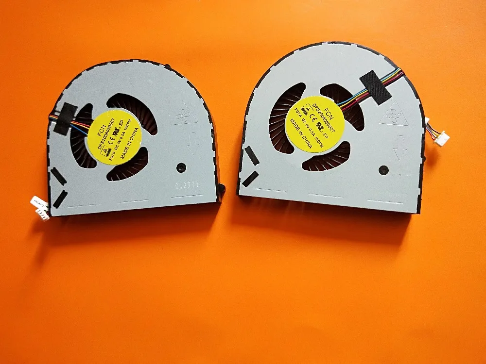 Nuevo para los ventiladores de DELL Alienware17 R2 R3 P43F 2015, modelo FG79 FG7A