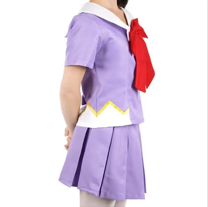 Women's Anime Future Diary Cosplay Costumes Female  Mirai Nikki Yuno Gasai Costume Women Halloween Party School Uniform Dress