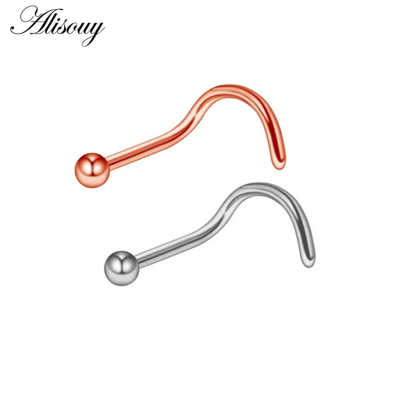 New 1PC Steel 20G Faux Nose Rings Fake Septum Rings Hoop Nostril Daith Piercing Fake Clip on Nose Rings Oreja Piercings Jewelry