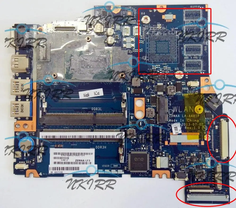 

15.6" I5 I3 ZRMAA LA-A481P K000151580 K000151930 K000151610 K000151560 K000151590 for Satellite E55t-A U450T-A M50-A Motherboard