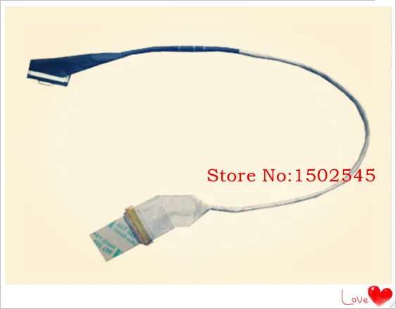 Miễn phí vận chuyển new gốc chính hãng laptop LCD cable đối với HP Compaq CQ72 G72 cáp máy tính xách tay DD0AX8LC000 DD0AX8LC001 002 5 CÁI