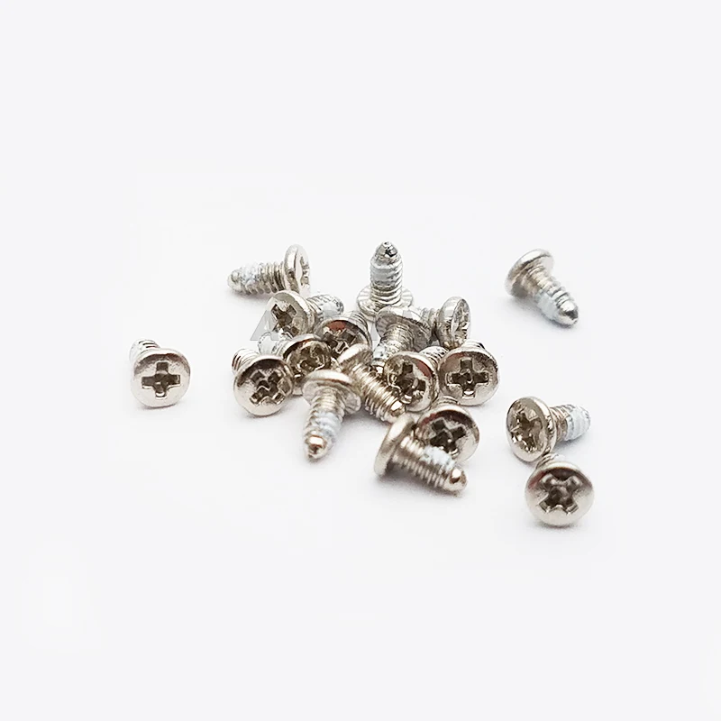 Aocarmo 100Pcs/Lot Replacement 1.4*2.5mm Inside Motherboard Frame Screw For Samsung Galaxy S6 S7 Edge Plus S6+ image 3