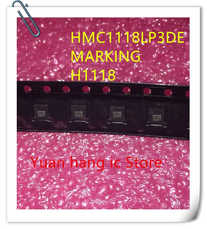 1PCS HMC1118LP3DE HMC1118LP3D HMC1118 MARCAÇÃO H1118 QFN NOVO IC