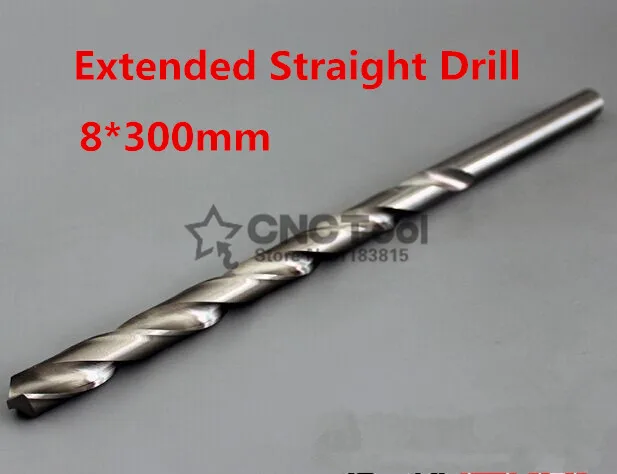 

Free Shipping New Brand 5Pcs 8mm Extra Long 300mm HSS Twist Drill Straigth Shank Auger Drilling Bit ,Drill bits for metal