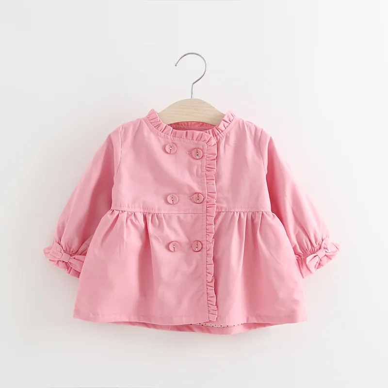 

New Spring autumn baby girls cardigan baby kids coat children clothing coats