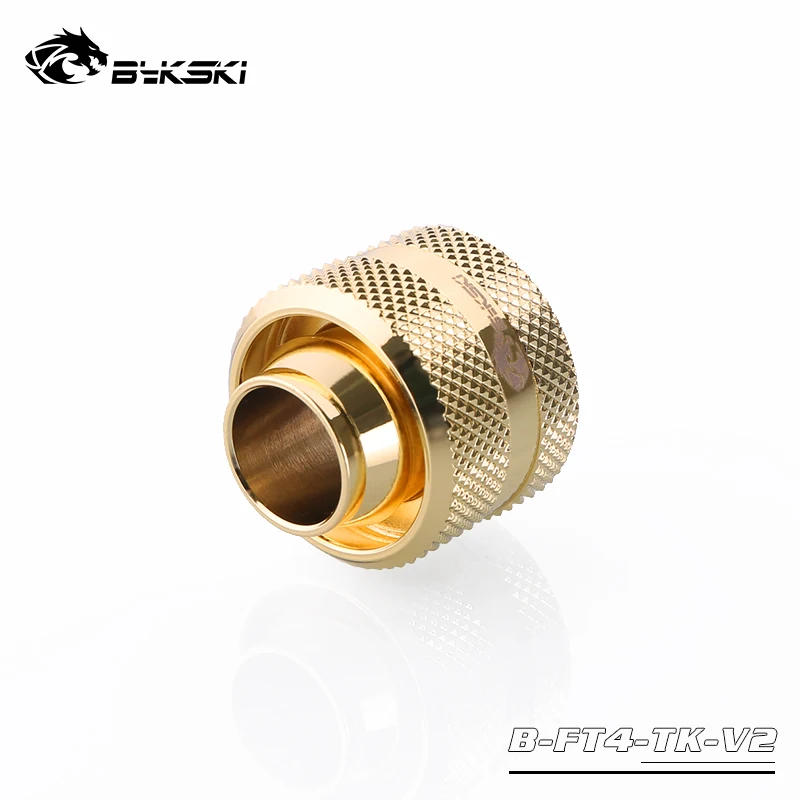 4pcs/Lot BYKSKI Hose Fitting use for ID 13mm + OD 19mm pipe/ ID13mm + OD19mm Soft Tube / Hand Connector Fitting G1/4