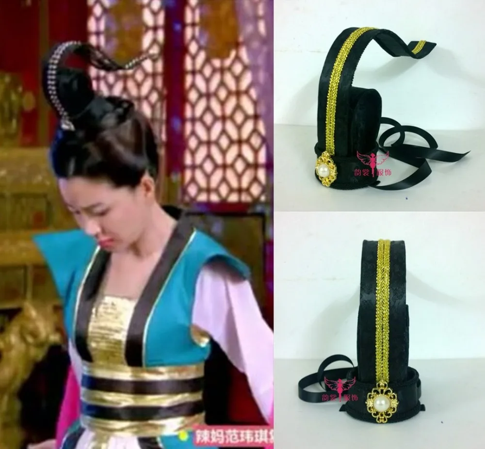 

Cos Hanfu Headwear Female Stage Dance Accessory or Fairy Hair Piece Sword Lady Hair Tiaras