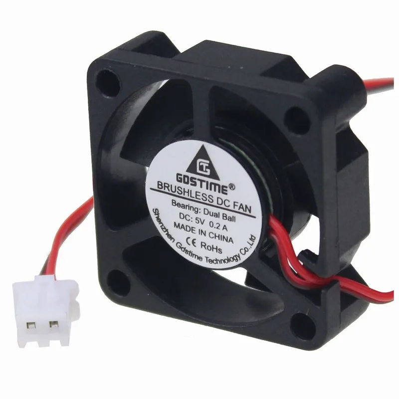 10 Pieces DC 5v Dual Ball 3010 30x30x10mm 30mm 3cm Intelligent Cooling Cooler Fan