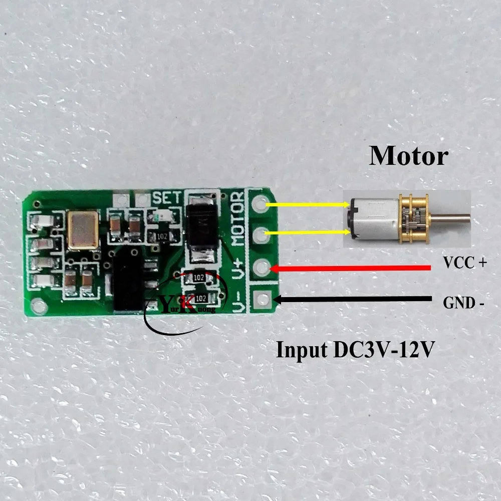 Up Down Stop Mini Motor Remote Switch DC 3.3V 3.7V 4.2V 5V 6V 7.4V 9V 12V Motor Forwards Reverse Wireless Switches Controller433