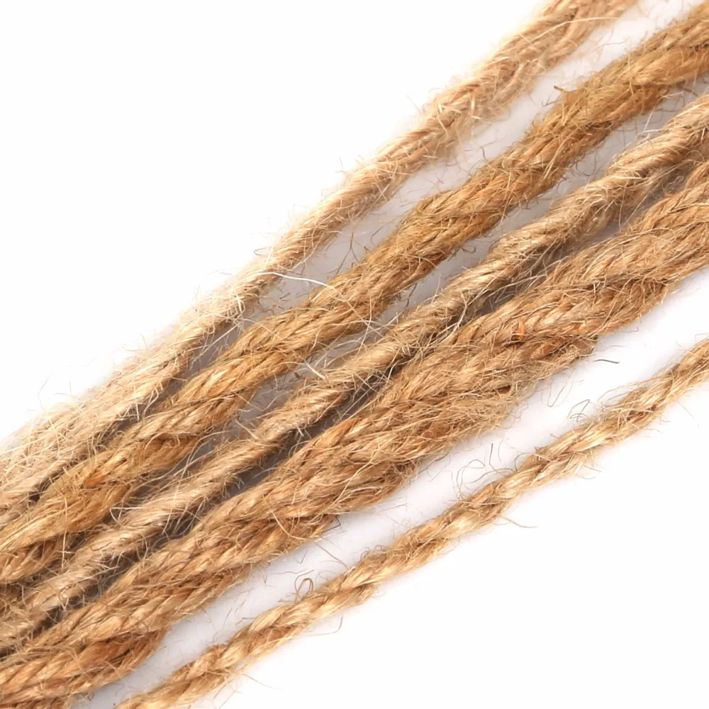 

Wholesales Width 5MM 5M/Lot Knitting linen flat belt/Handmade hemp rope natural jute linen rope for DIY Clothing accessories