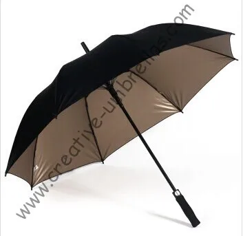 

UV protecting,Straight golf umbrellas.14mm fiberglass shaft and ribs,auto open,windproof,anti-thunderbolt golf,pantone