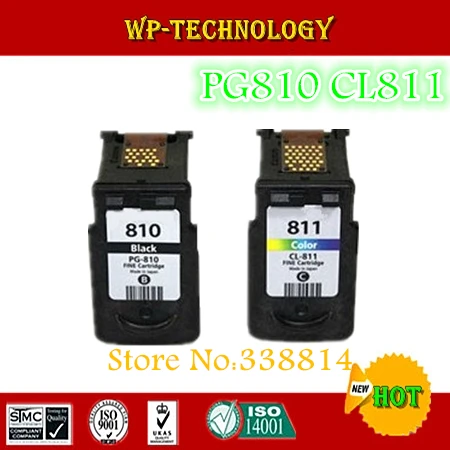 

Восстановленный картридж с чернилами, подходит для PG810 CL811,PGI810 CLI811, подходит для Canon MP245/258/268/276/486/496/328/338