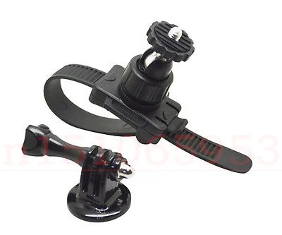 Roll Bar Zip Mount For GoPro Hero 1/2/3/3+/4 Fits Cage Handlebar Seatpost Bike