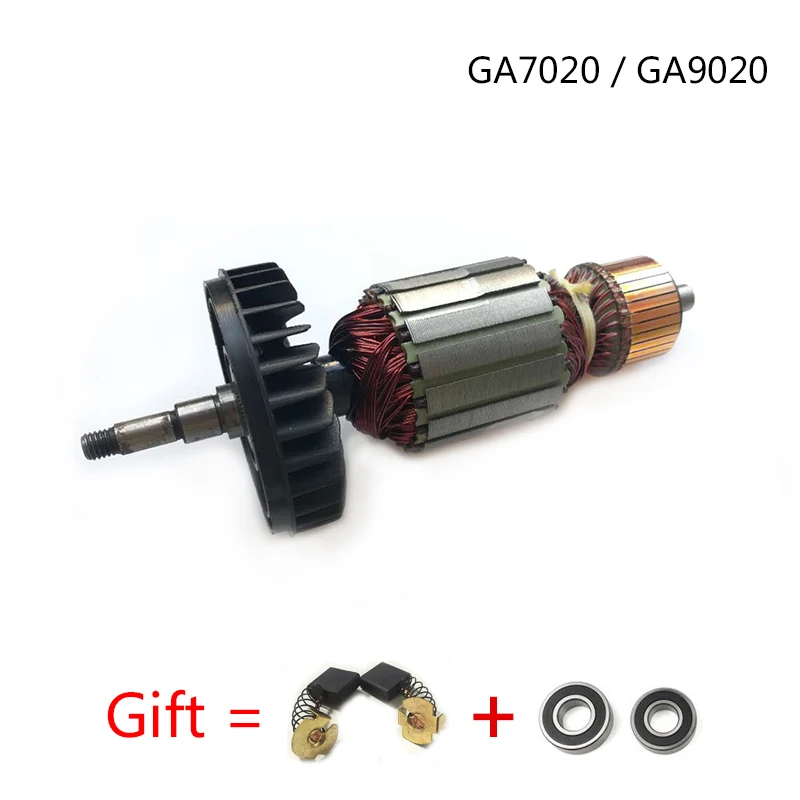 Replacement AC220-240V Armature Rotor Anchor for MAKITA GA9020 GA7020 GTPSE 517794-5 517793-7 Motor Angle Grinder