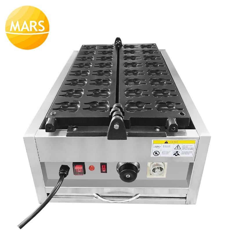 Máquina eléctrica para hacer waffles con forma de pollo, utensilio para hacer tortas de pollo a la parrilla, plancha de 110V y 220V, equipo para hornear