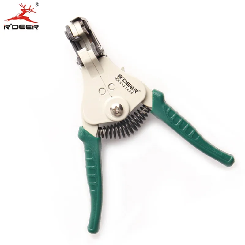 

RDEER Automatic Wire Stripping Pliers 0.5/1.2/1.6/2.0mm Cable Wire Stripper Crimping Tool Multitool Hand Tool