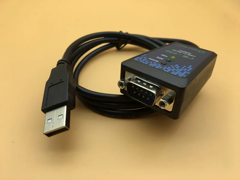 Cabo usb para serial 100cm e db9 pin com port industrial, conversor, chip ftdi, usb 2.0 para adaptador rs232