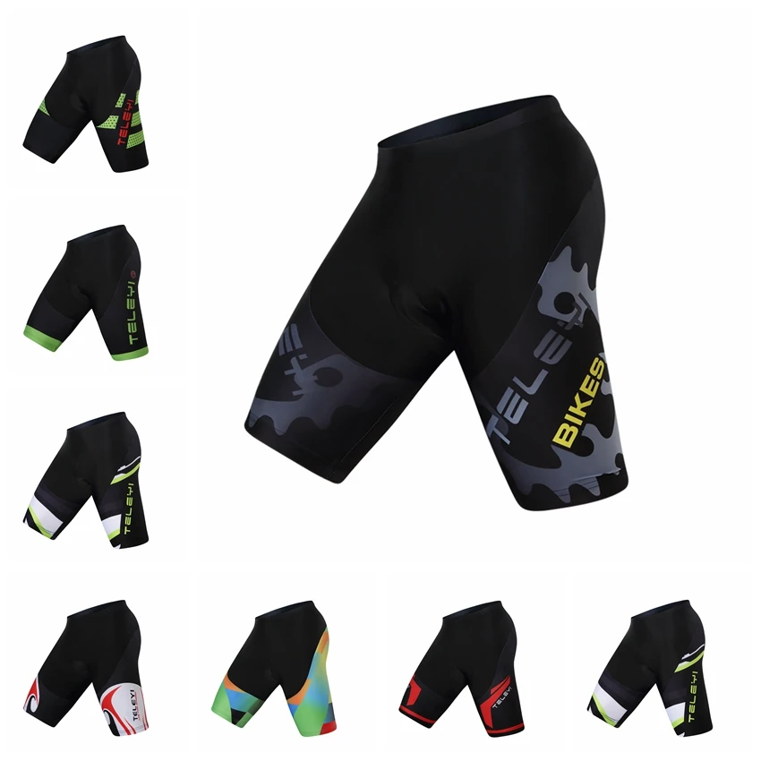 

2019 cycling shorts Men MTB bike Shorts Padded Mountain Road Bottom bicycle Tight short sleeve breathable underwear green black