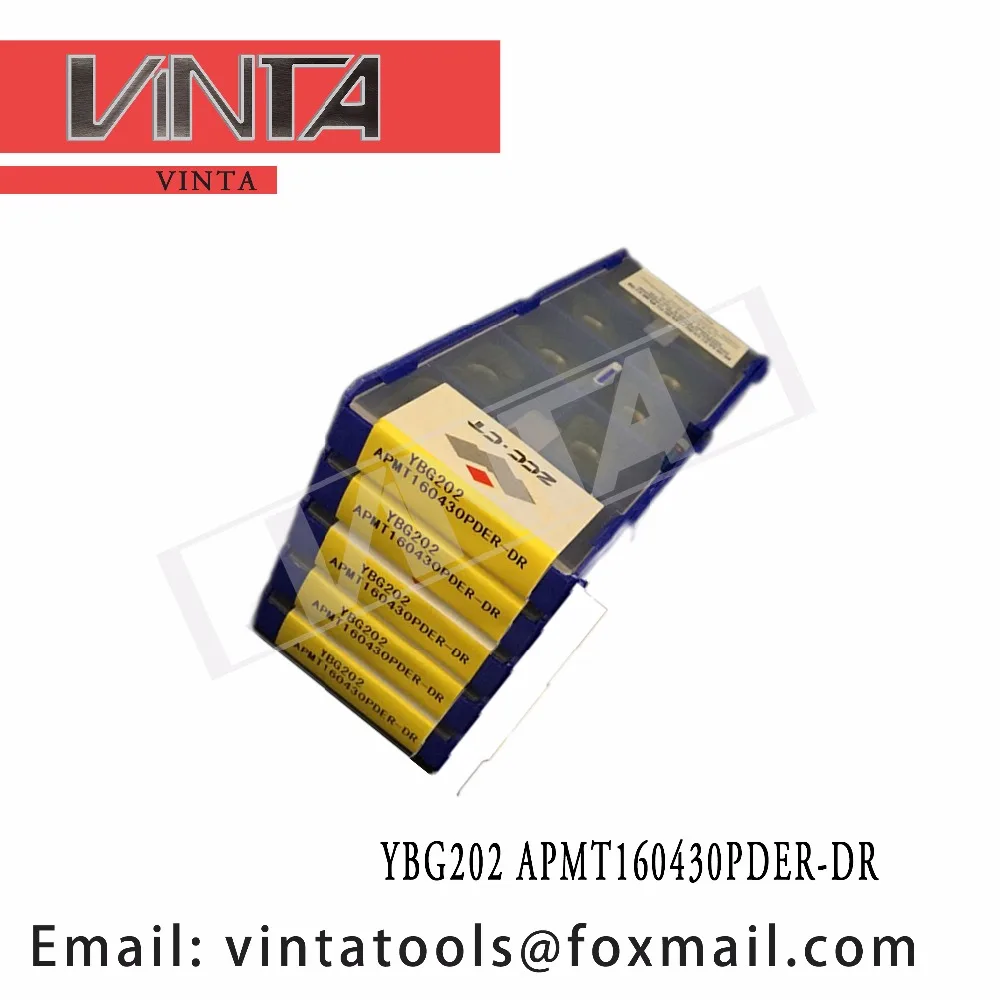 

high quality YBG202 APMT160430PDER-DR cnc carbide milling inserts
