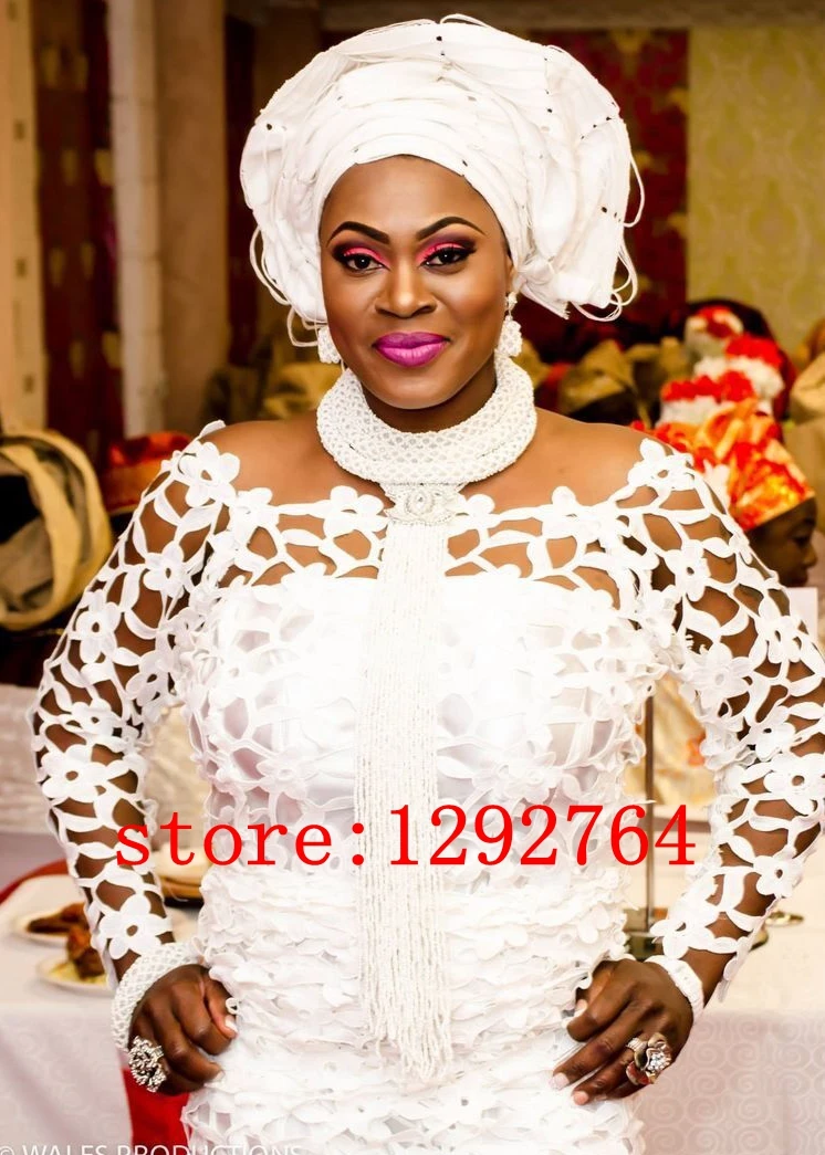 

Free Shipping! WHITE Embroidery African Cord Laces Swiss Guipure Lace Fabric For Nigerian Wedding Dresses .TS5106