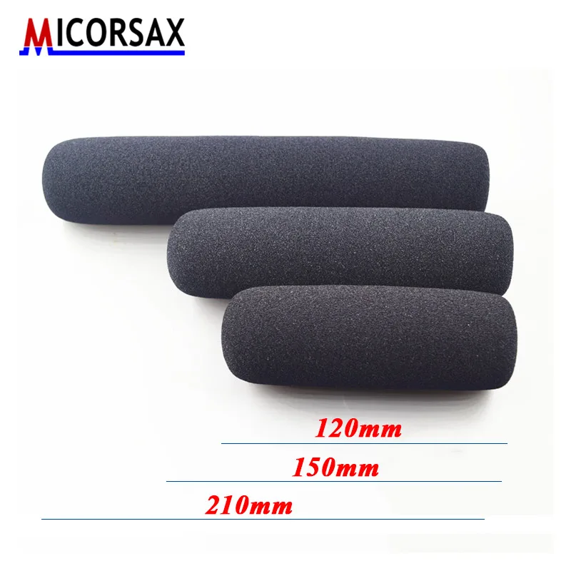 

Sell Well 2pcs/set Professional Camera Interview Microphone Windshield Cover Thicken High-density Sponge Windproof Dustproof Cap