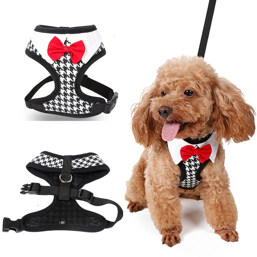 

Ошейники и шлейки для собак джентльменов, черный лук, предназначенный для щенков, маленькие животные, чихуахуа, йорки, игрушечный терьер