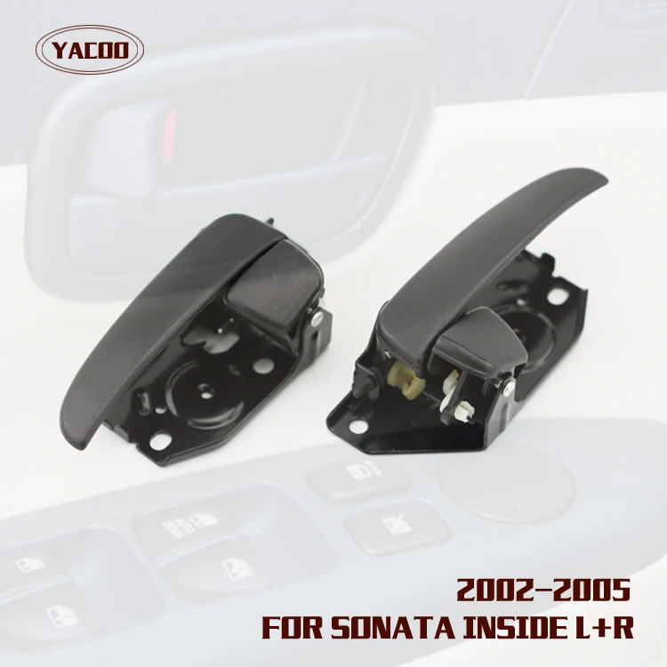 FREESHIPPING 1 PAIR INTERIOR DOOR HANDLE FOR HYUNDAI SONATA EF 02