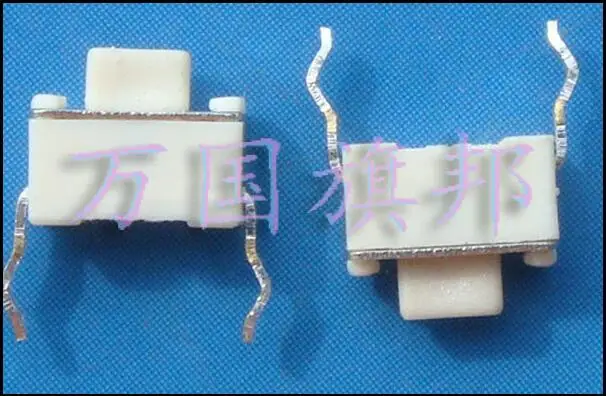 3*6*5mm white 2P push button switch / light touch switch