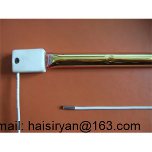 Ceramic White Reflector Medium Wave Infrared Heat Lamps for Textile Printing