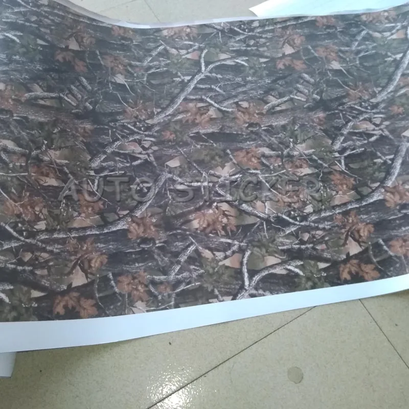 1.52*5/10/15/20/25/30M Realtree Camo Vinyl Sticker Real Tree Camouflage Vinyl Foil Wrap For Car Truck Furniture Stickers