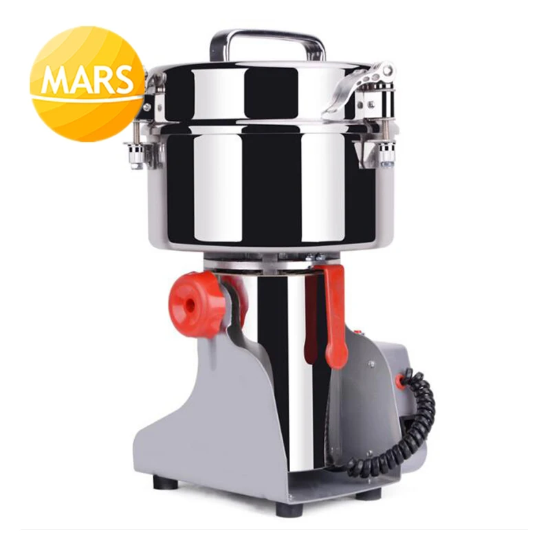 2500g Grains Spices Hebals Cereals Coffee Dry Food Grinder Chinese Medicine Medical Dry Fine Herb Weed Crusher Powder Machine