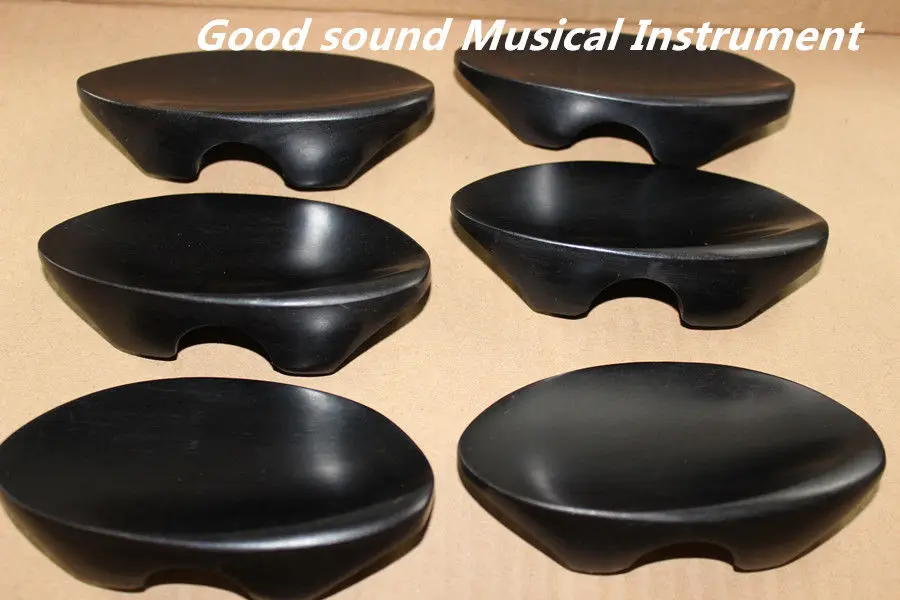 

10pcs Ebony wood violin Chin rest 4/4,perfect workmanship,violin Accessories