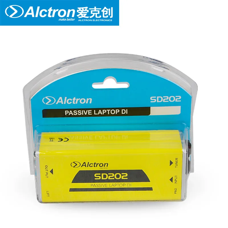 Alctron SD202 صندوق DI سلبي عالي الأداء لأدوات الإخراج العالية