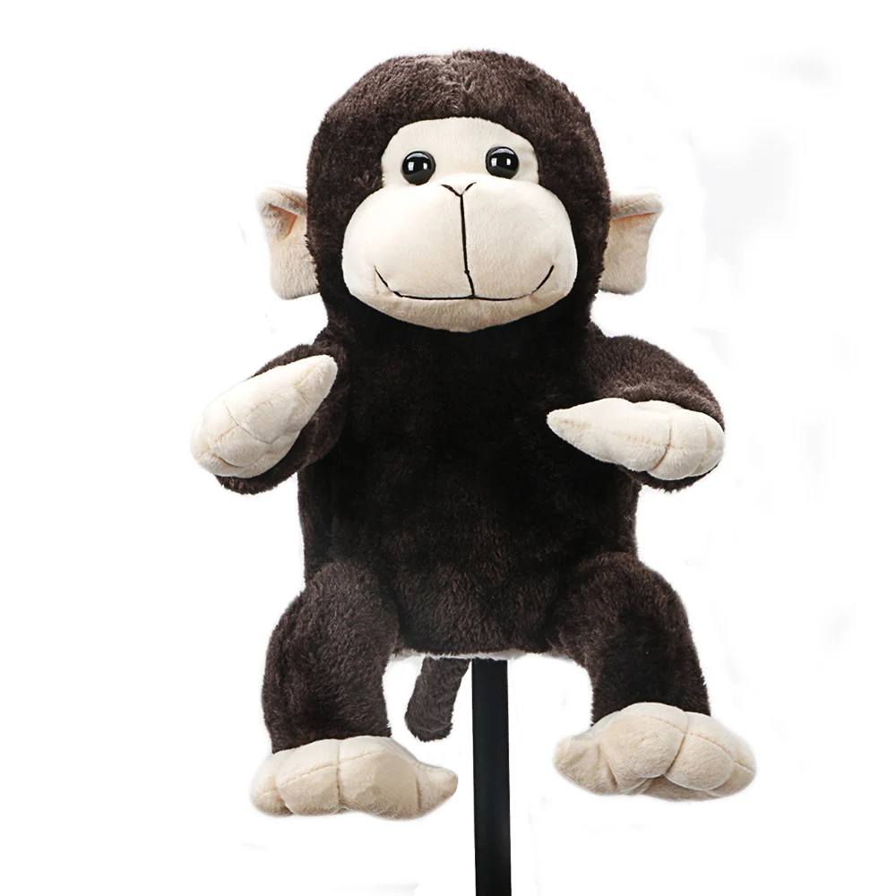 golf driver headcover mens clubs 460cc  Animal  funny Monkey Protection Cover free shipping