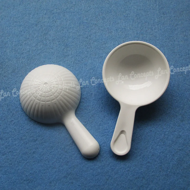 10 gram / 20ML Plastic Measuring Scoop 10g Spoon for medical milk powder Liquid - white 1000pcs/lot 8.5x4.9x2cm wholesale