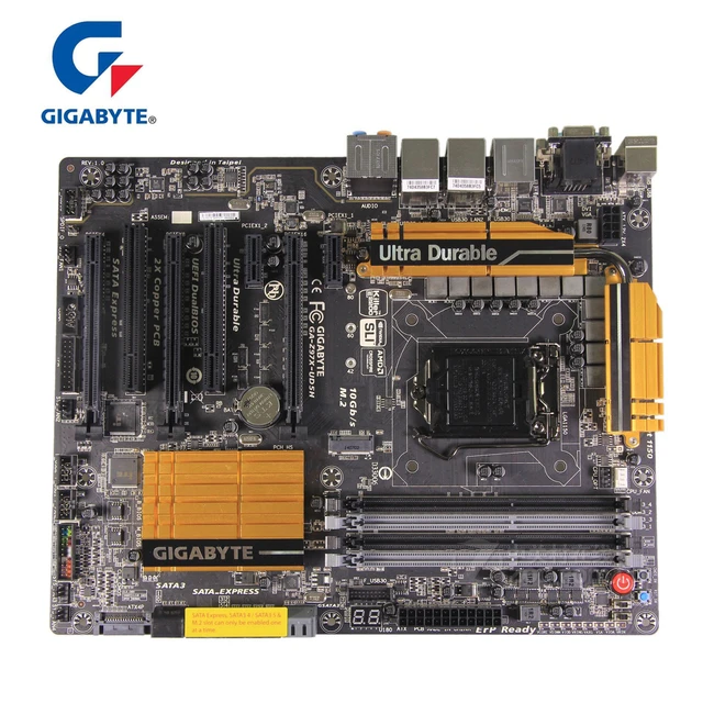 ギガバイトGA-Z97X-UD5Hマザーボードlga 1150 DDR3 USB3.0 32グラムZ97 Z97X-UD5Hデスクトップ