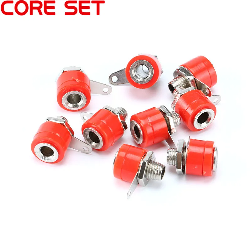 Picture 6: 10pcs/2pcs 4mm banana binding post 4mm banana socket Terminal Blocks Amplifier Connector Copper ﻿ Brass