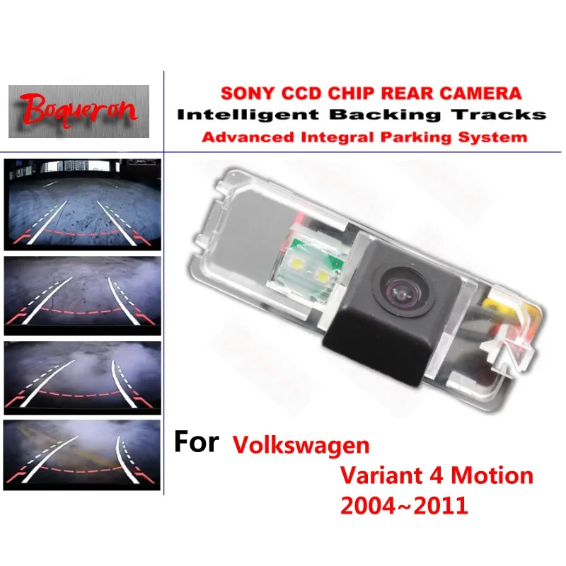 

for Volkswagen Variant 4 Motion 2004~2011 CCD Car Backup Parking Camera Intelligent Tracks Dynamic Guidance Rear View Camera